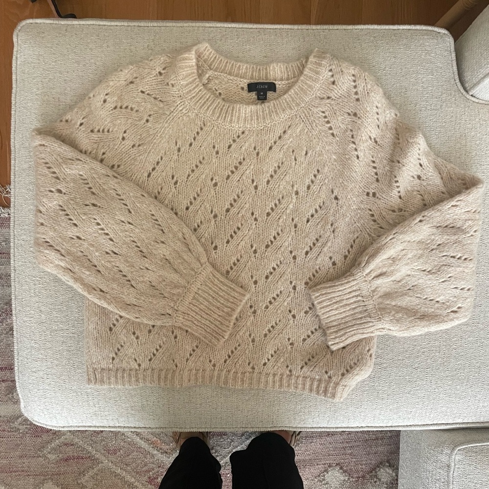 J.Crew Pointelle Sweater